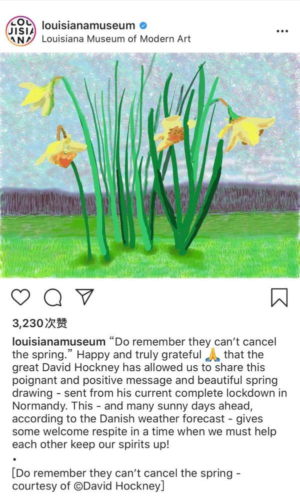 疫情无法隔离春天:霍克尼的水仙与提香的《圣殇》
