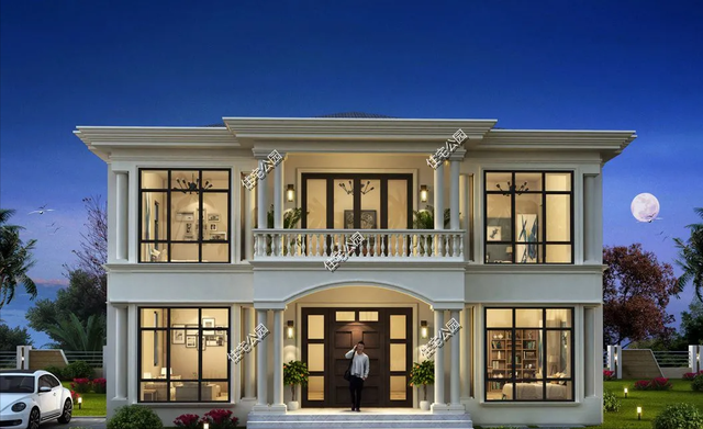 推荐5套带堂屋的农村别墅，农村建房，没有堂屋可不行！