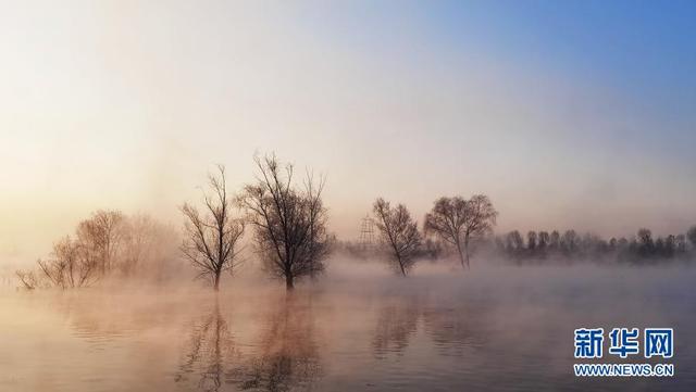 雁门关外，冬日泉水叮咚