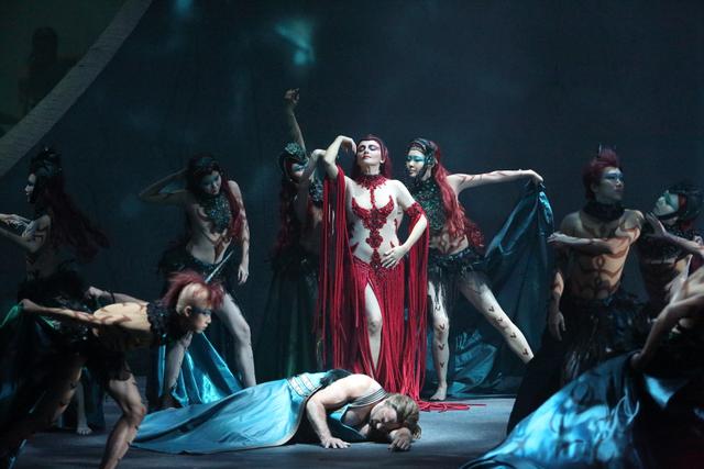 国蛋上演“水妖们的舞蹈”