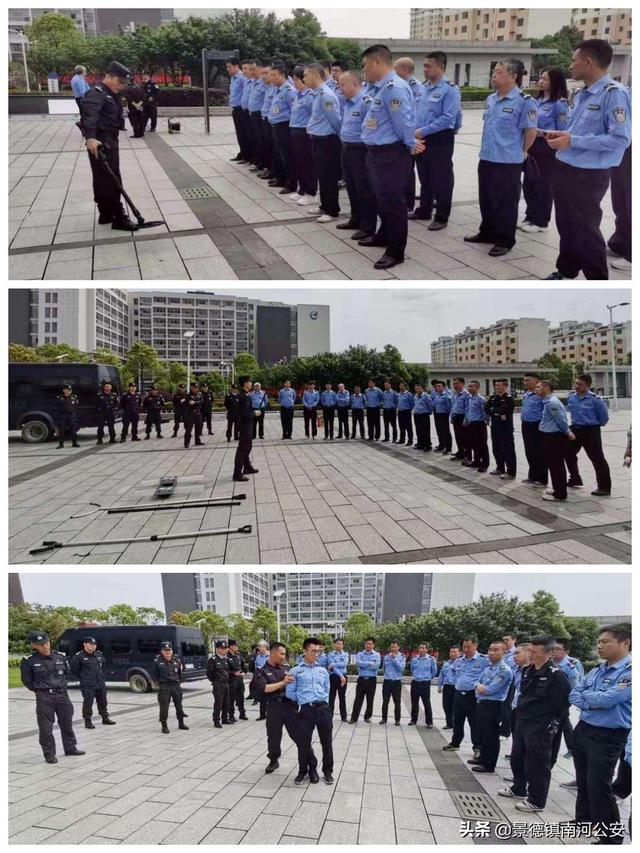 景德镇特警支队二大队组织开展“我为群众办实事”活动 ——为中航集团602所安保人员送教