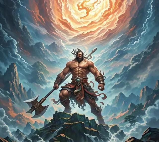 中国神话故事(一):天地如何而来,有三种传说,盘古 老君 伏羲