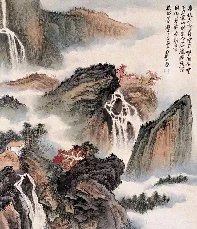 都说画树难画柳，他画的柳却是一大特色——