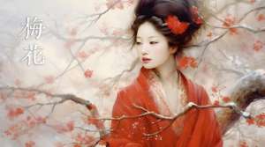 寒香(华夏花神·梅花｜红花盛放迎春意，清雅寒香踏雪来)