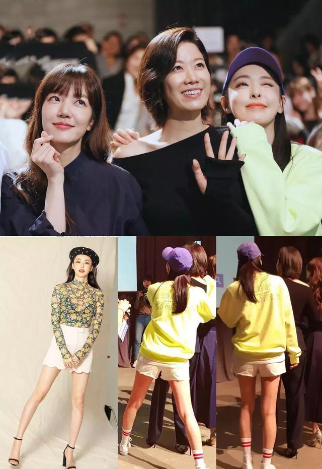 那些叫“腿精”的，在她面前都不敢露腿