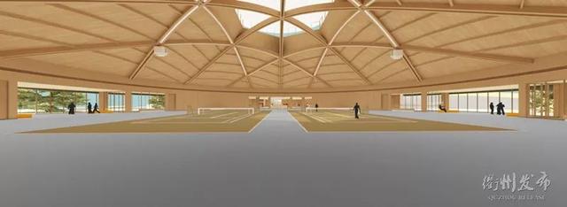 衢州市体育中心“三馆”长什么样？看，效果图来了！