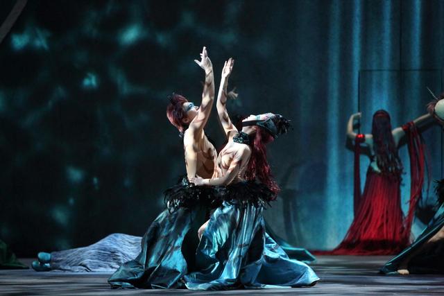 国蛋上演“水妖们的舞蹈”