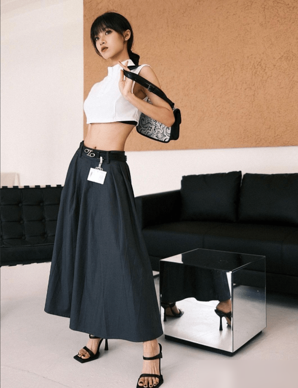 今夏“低腰裙”突然火了！可露蛮腰露腿，穿出来比你想象中要洋气