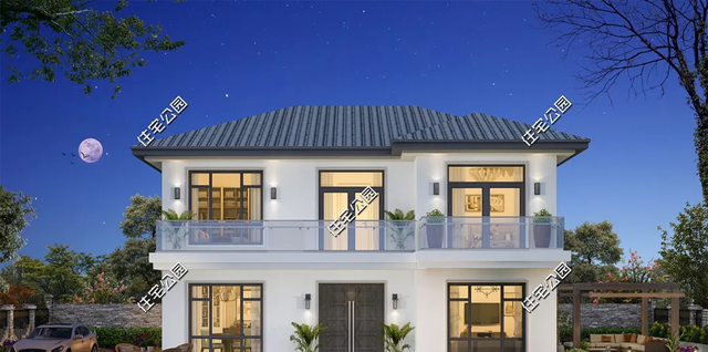 推荐5套带堂屋的农村别墅，农村建房，没有堂屋可不行！