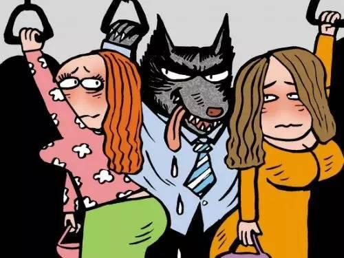 警惕这个陌生男子撩起女孩裙子，狠狠摸了一把！