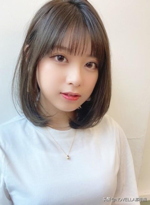 日本OL流行的5种中长发