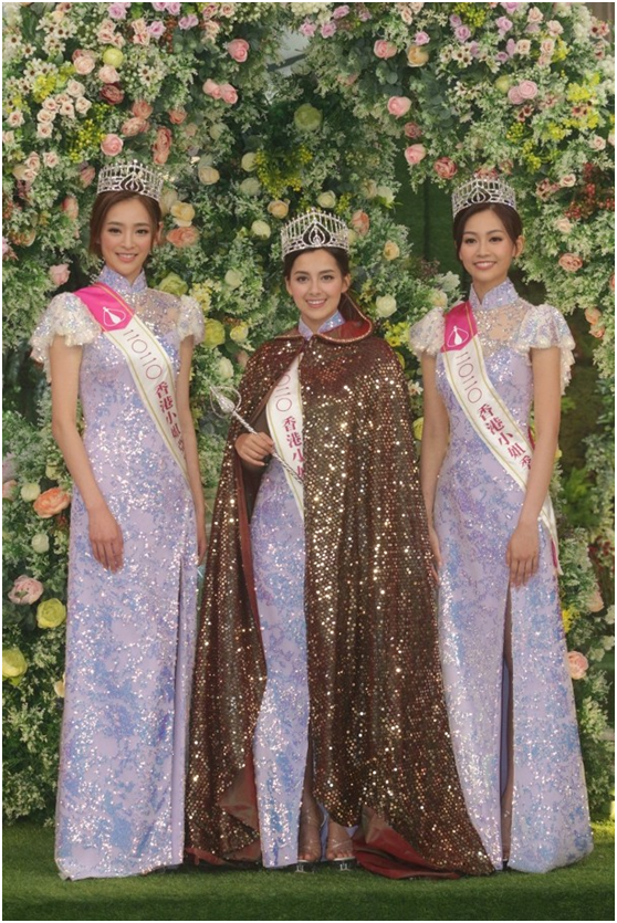 香港小姐出炉，冠军谢嘉怡被赞是近年“最靓混血儿佳丽”
