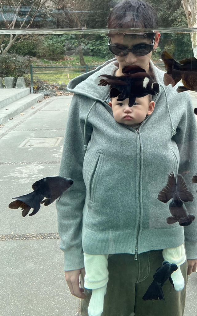 日本男模冈崎圭吾晋升奶爸，居然是直男！