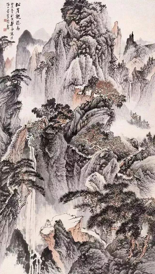 都说画树难画柳，他画的柳却是一大特色——