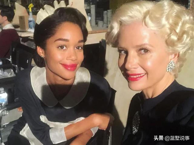 美国黑人女明星劳拉·海瑞尔,曾与NBA球星汤神汤普森牵过手