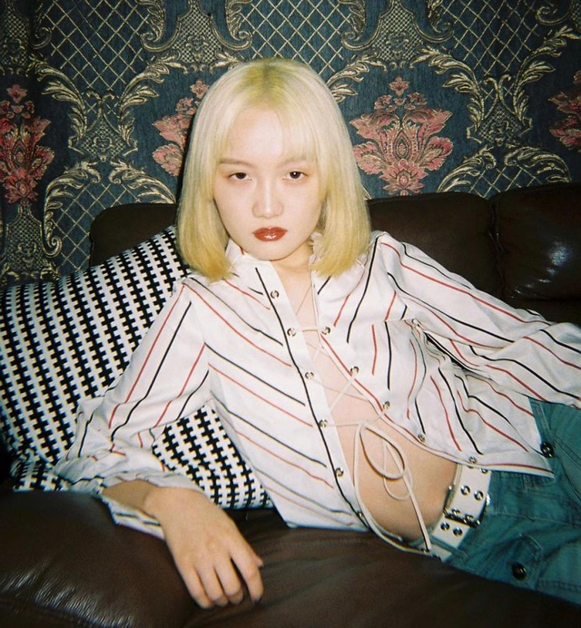 黄色短发，潮啊