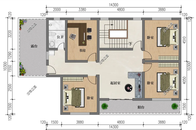 推荐5套带堂屋的农村别墅，农村建房，没有堂屋可不行！
