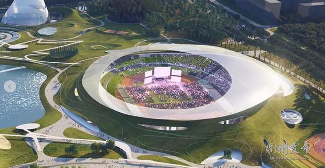 衢州市体育中心“三馆”长什么样？看，效果图来了！