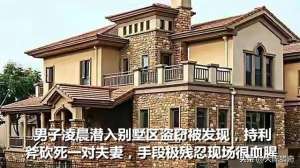 猎奇杀人(男子入室盗窃被发现，持利斧砍死一对夫妻，手段极残忍现场很血腥)