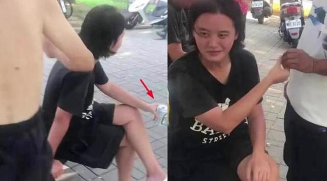 大40岁丈夫李坤城去世后，林靖恩流落街头乞讨，迎来了自己的结局