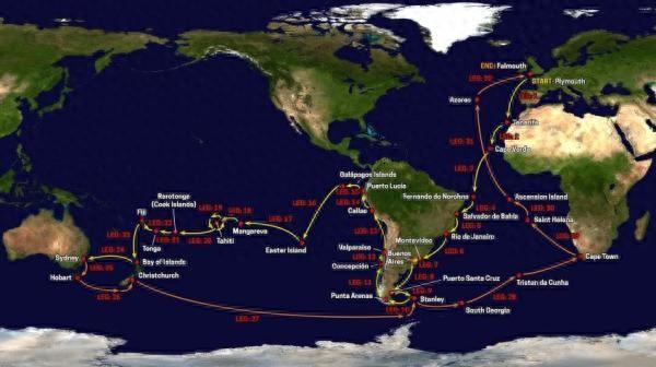 与包乐史驾帆航行|“东斯凯尔德”号船员在南大西洋过节