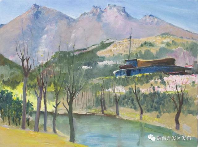 定格城市印迹 烟台开发区举办庆祝中国共产党成立100周年油画展