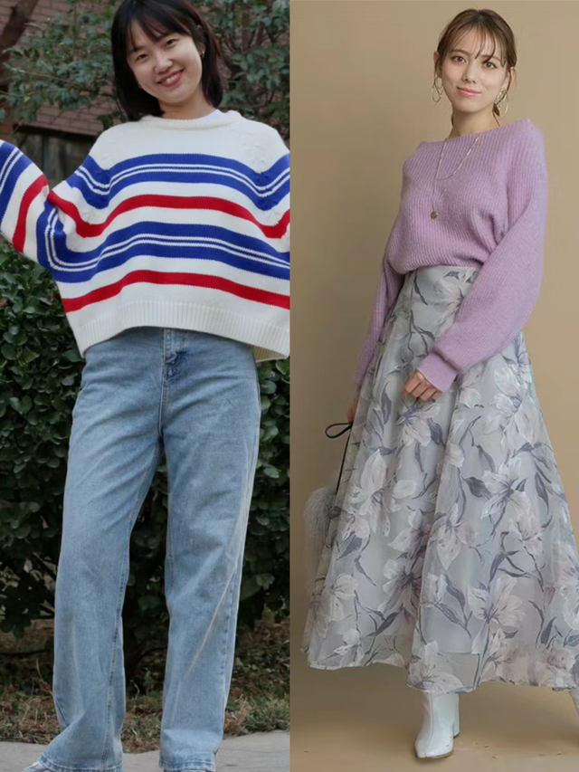 “蝙蝠袖毛衣”又火了，配裙子优雅、搭裤子随性，怎么穿都好看！