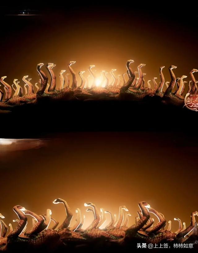 春晚《蛇来运转》 美女蛇灵动现身 人蛇傻傻分不清楚 浑身起鸡皮疙瘩