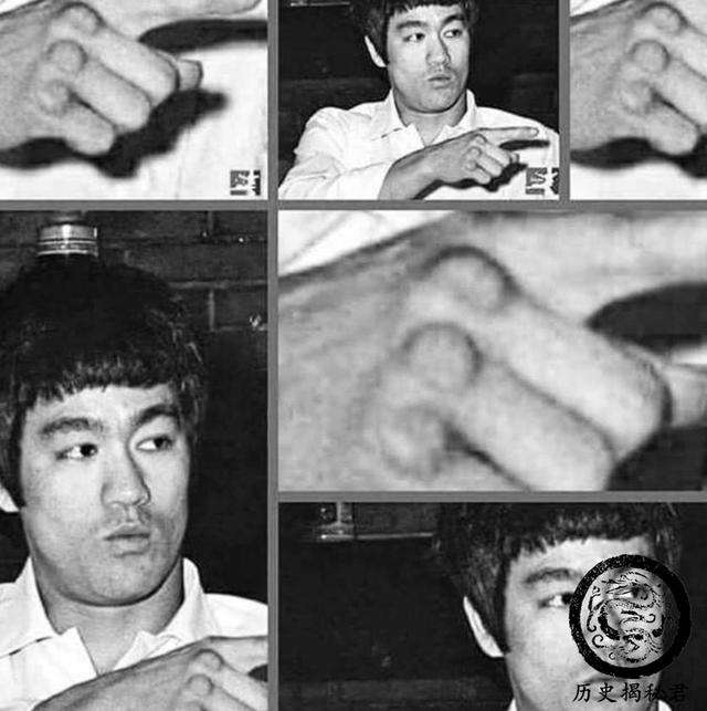 一组李小龙的珍贵训练照:背部肌肉夸张,图九放大后让人惊叹