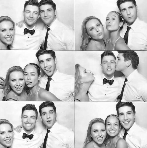 闪电侠结婚啦！格兰特·古斯汀与女友正式结为夫妻