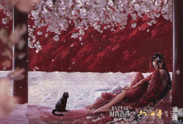 《妖猫传》的杨贵妃美得让人惊艳，网友：史上最美杨贵妃