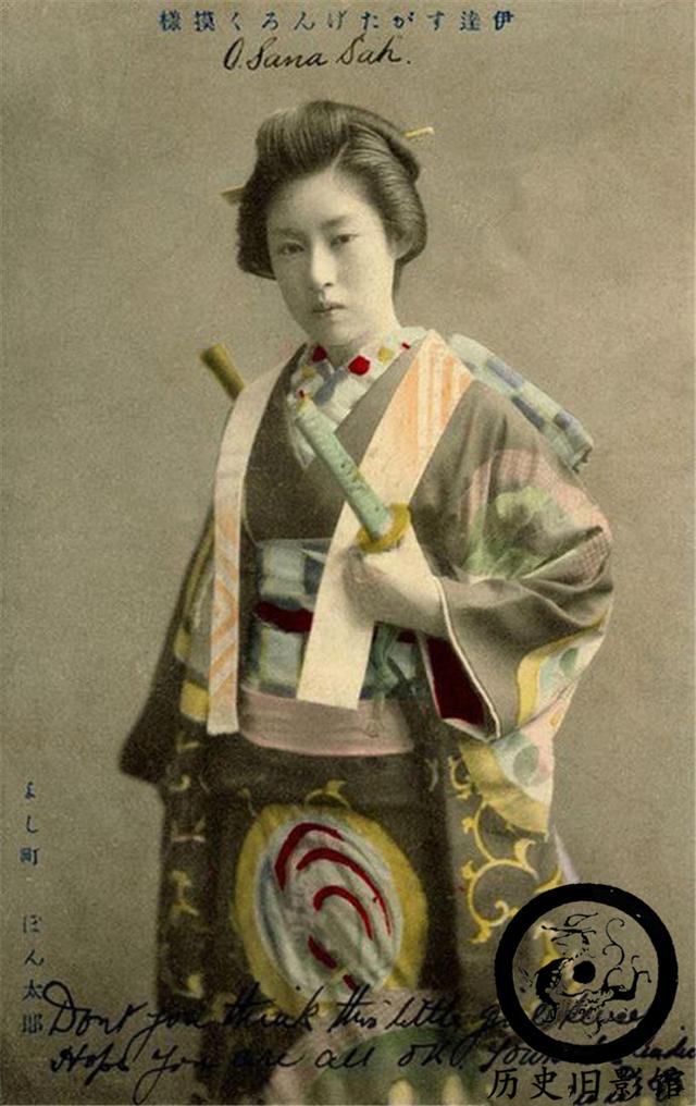 直击日本“女武士”真实容颜：出身贵族命运悲惨，图八长相漂亮