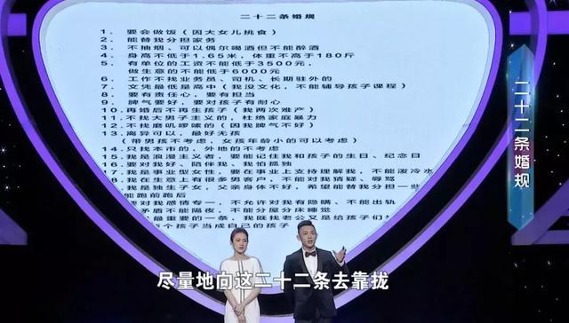 定下“二十二条婚规”,妻子究竟为了什么?