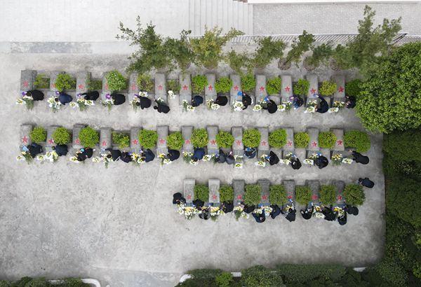 镜头|清明祭英烈