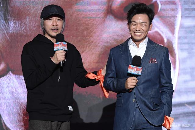 周星驰携王宝强亮相 回应炒冷饭质疑