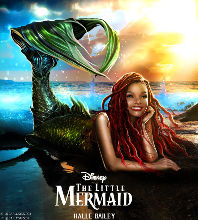 真人版小美人鱼晒美照,身材火辣表情自信,网友:别有风味