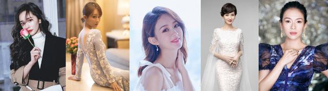 娱乐圈“最美”十大女星，赵丽颖迪丽热巴上榜，还有65岁的她！