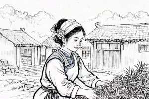 美丽的秘密(民间故事：漂亮儿媳的秘密)