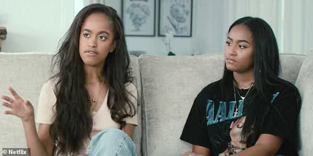 奥巴马女儿亮相纪录片,21岁长女容貌复制爸爸,说话和行为都豪放