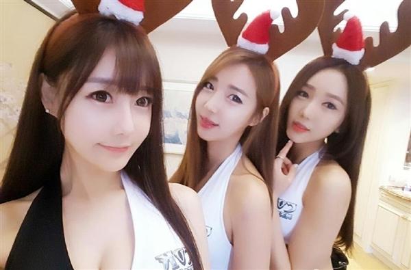 韩国美女主播私密聚会照走红 天王娱乐释放你别样美