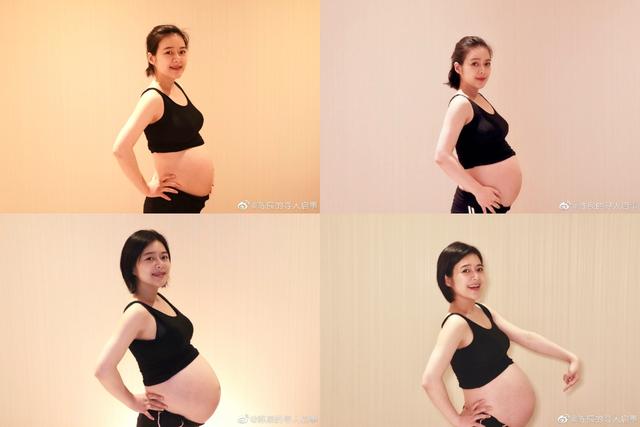 上海SMG美女主持陈辰晒孕期照片 扒扒她的孕期生活