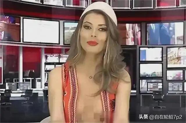 电视台为收视率 女主播们“露球”播报 观众每天都会准时收看