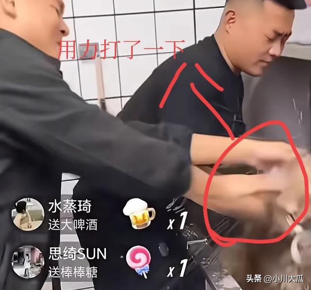 网红潘宏直播给狗洗澡，艾特挣脱扎带二次被绑最终去世！后续来了