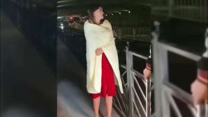 神似娜美韩国女主播(假娜美遇到真娜美毫不留情俩人互扎，给娜美扎完了，喊话 要取代娜)