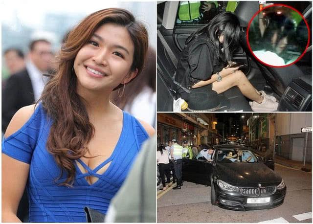 涉酒驾TVB女艺人戒酒失败 疑有男友却酒后与外籍男士街头热吻