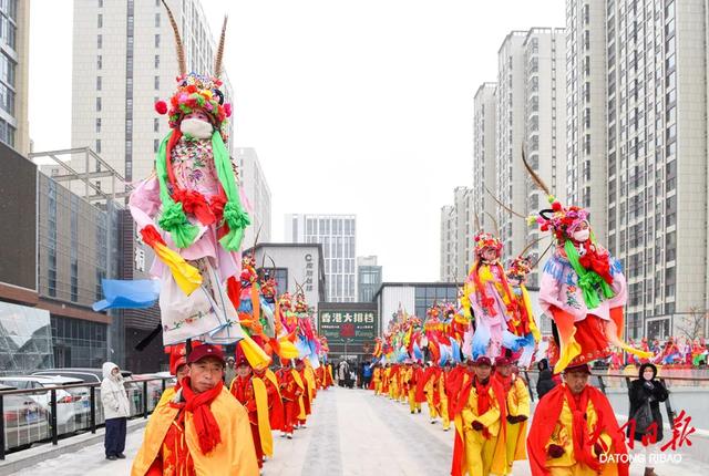 年味浓、民俗热！80架挠阁表演嗨翻全场~