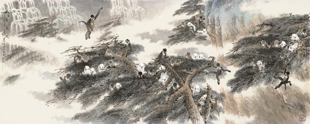 24日扬子晚报直播“猴王打假”,有徐培晨画作的都来晒一晒!