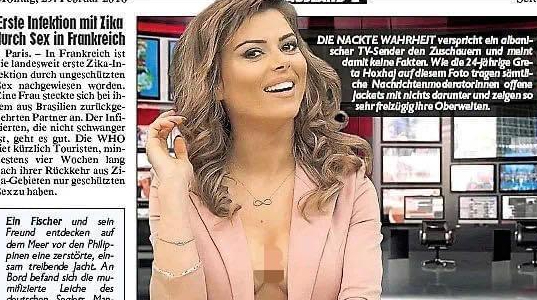 电视台上演内衣消失术,女主播们露球播报,观众每天准时收看!