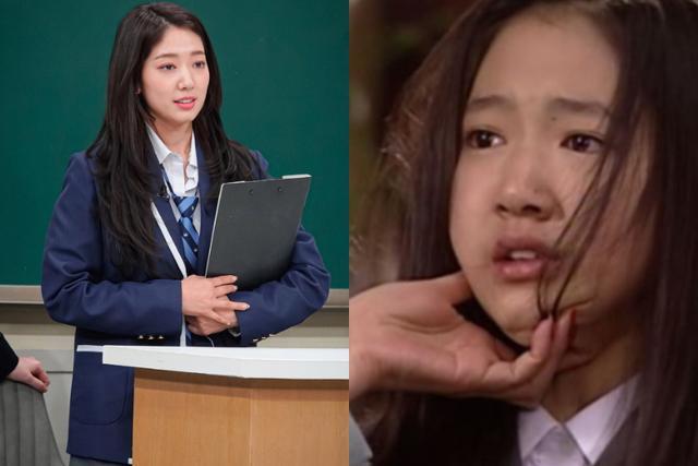 30岁朴信惠肉肉脸下垂，水蜜桃感不再？差的是一对改面相耳环