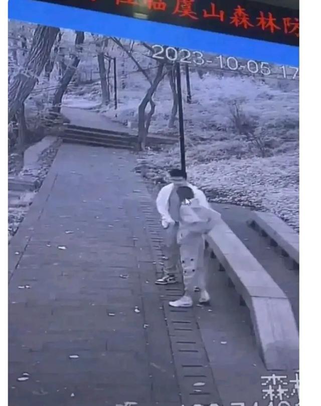 辣眼睛！森林防火指挥中心大屏播放监控拍下的小情侣野战画面